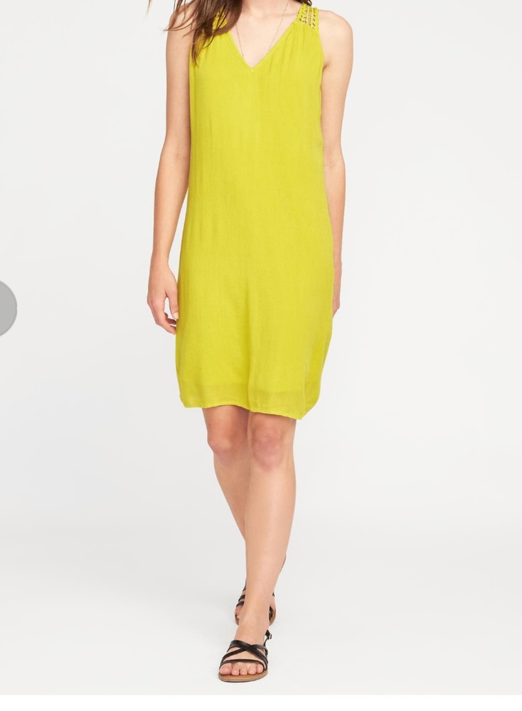 Crepe sun dress